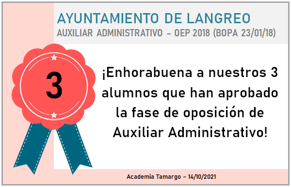 Ayto Langreo OEP 2018