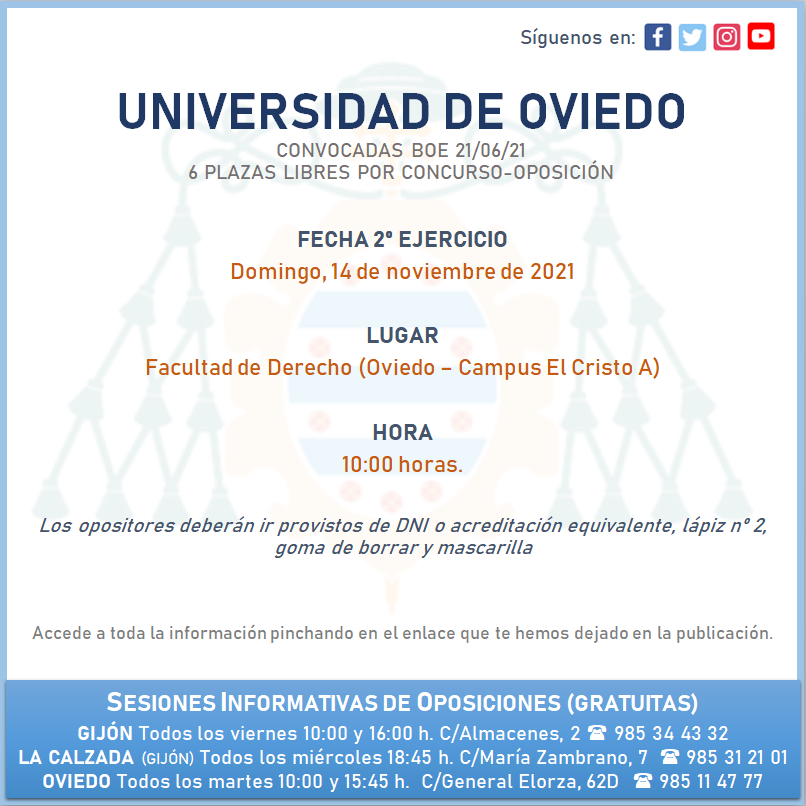 UNIVERSIDAD DE OVIEDO – ADVO FECHA 2 EX