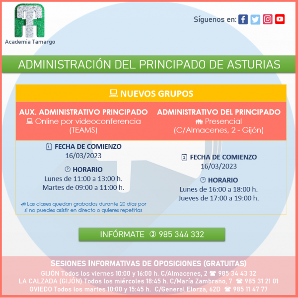 NUEVOS GRUPOS AUX. ADMINISTRATIVO Y ADMINISTRATIVO PRINCIPADO DE NUEVOS GRUPOS AUX. ADMINISTRATIVO Y ADMINISTRATIVO PRINCIPADO DE