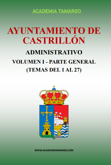 ADMINISTRATIVO AYUNTAMIENTO DE CASTRILLÓN - VOLUMEN I (978-84-17795-89-4)